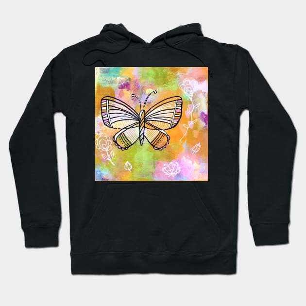 Butterfly Hoodie by gaea